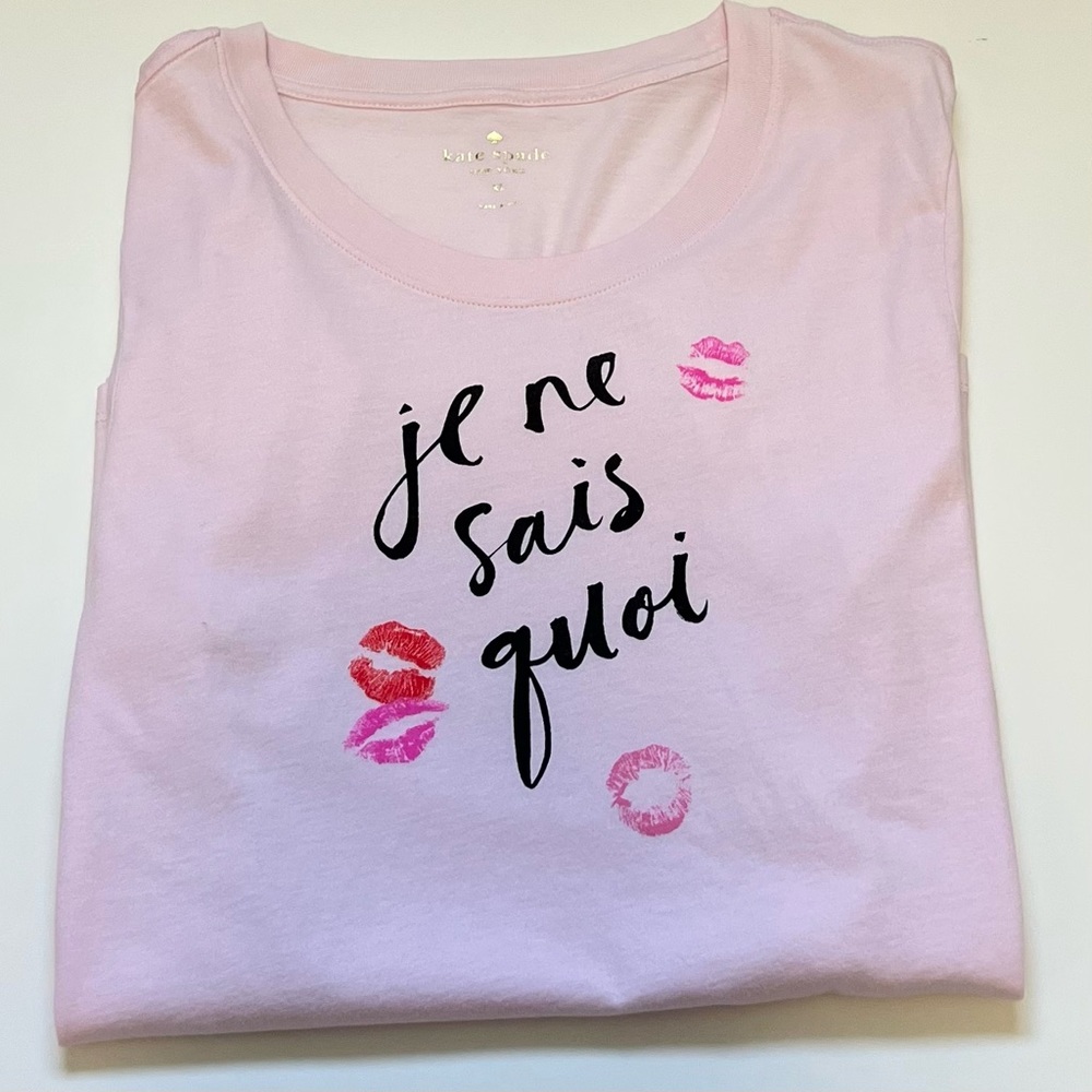 Kate Spade pink t-shirt